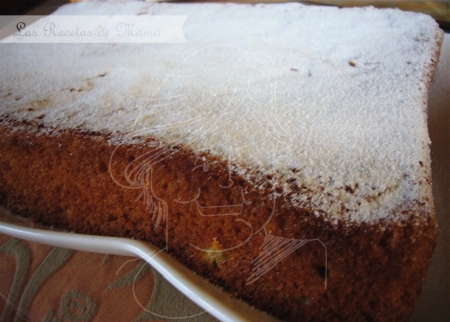 Bizcocho de mascarpone y naranja