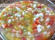 Macedonia con pulpa de tamarindo