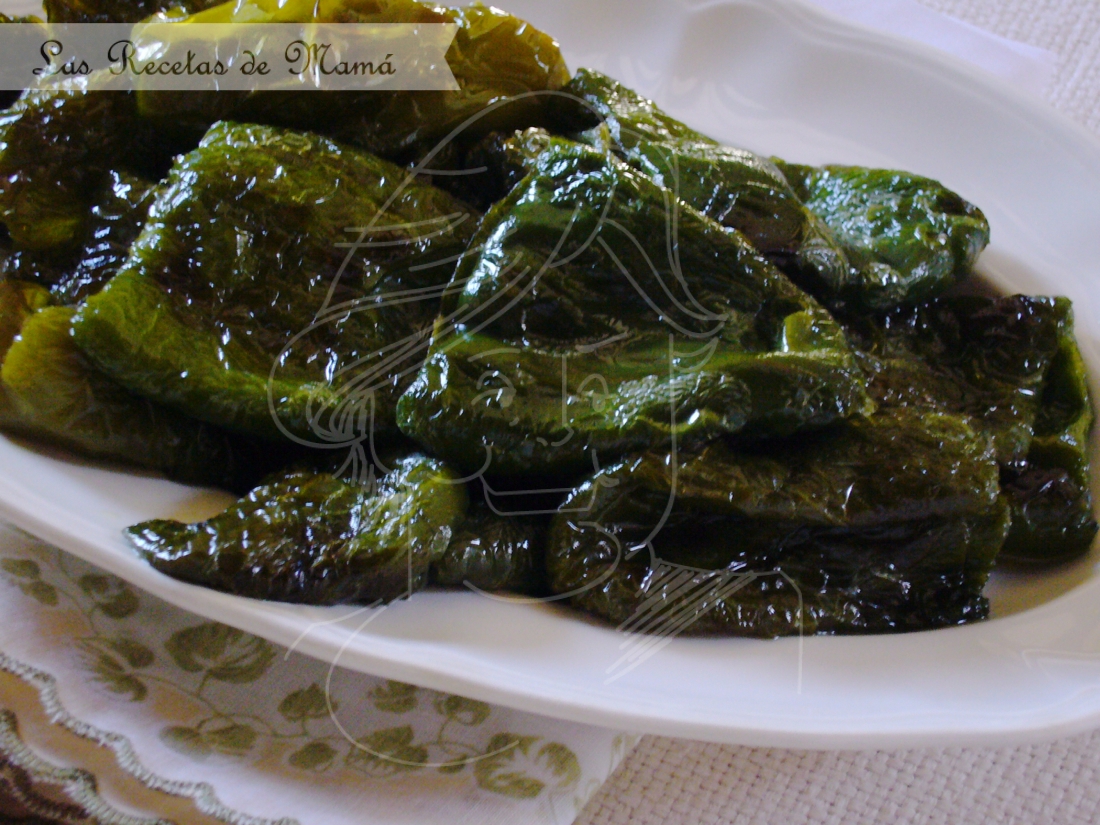 Pimientos verdes fritos