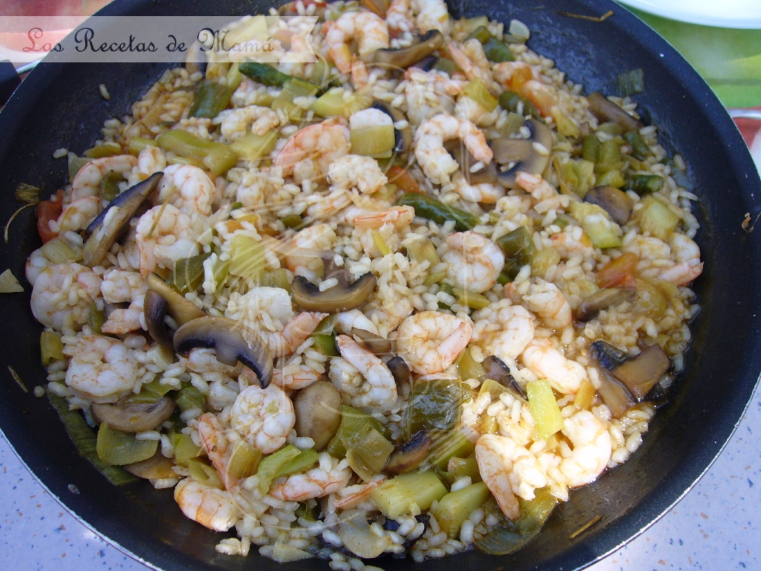 Arroz «fin de vacaciones»