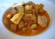 Rubio con patatas