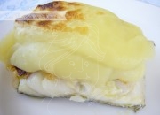 Bacalao confitado y gratinado