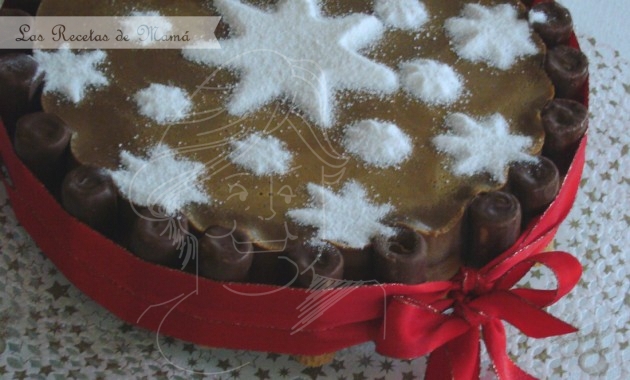 Tarta dos turrones