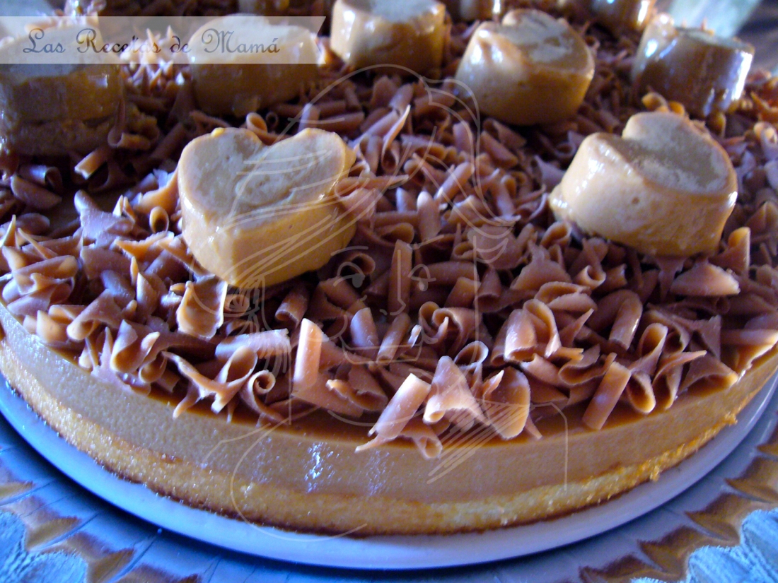 Tarta de dulce de leche