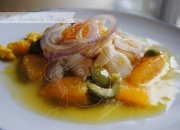 Ensalada molinera de bacalao y naranja