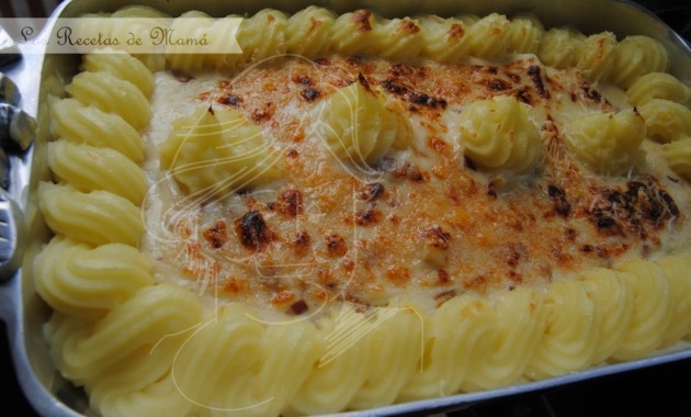 Bacalao al gratén