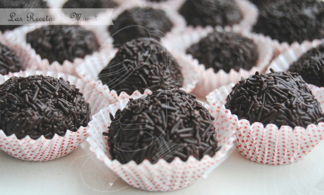 Trufas al ron