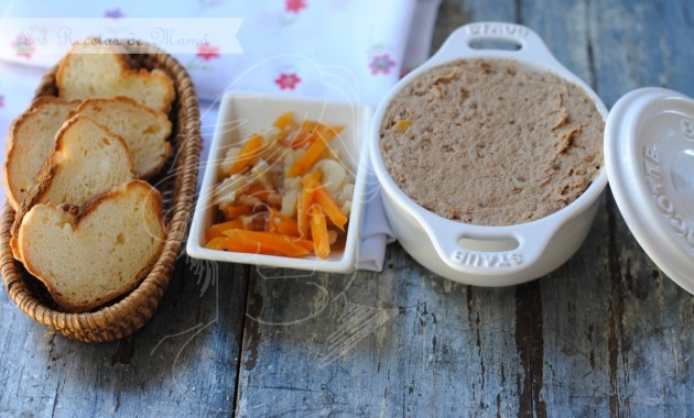 Paté de perdiz con su escabeche