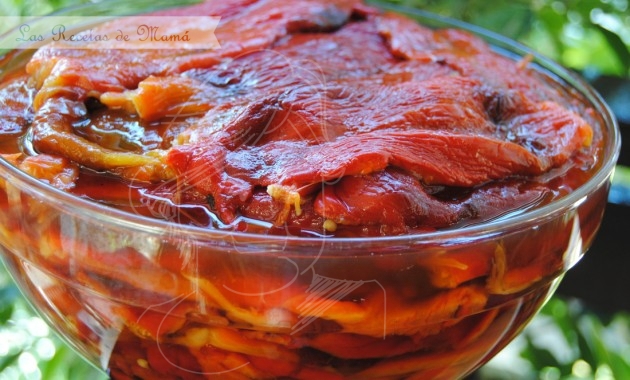 Pimientos asados