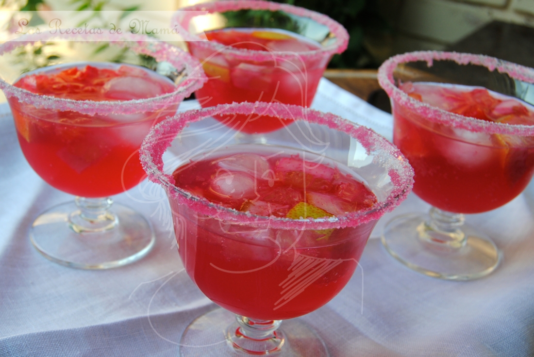 Cóctel de cítricos al cava
