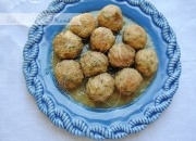 Albóndigas de urta y gambas a la importancia