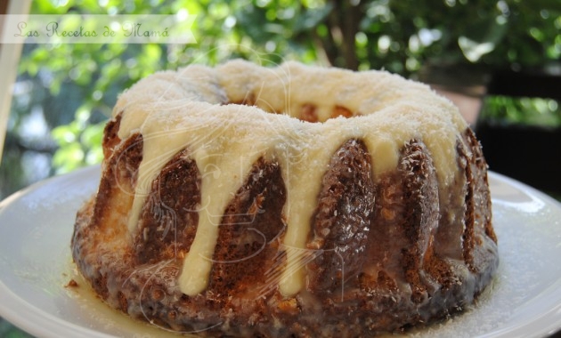 Pastel bombón de coco