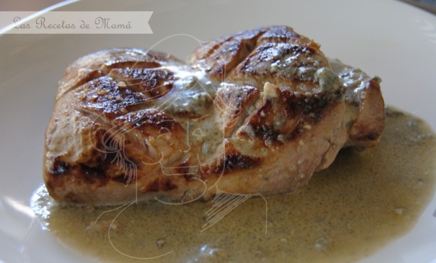 Solomillo al Roquefort