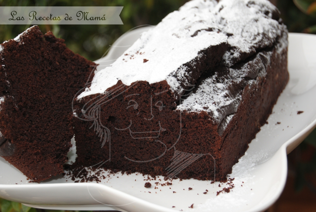 Bizcocho de chocolate y vino tinto