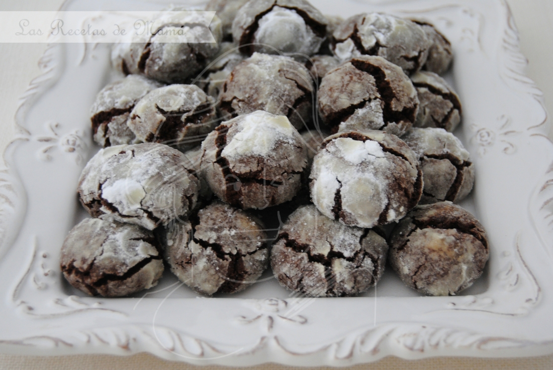 Galletas blanco y negro especiadas