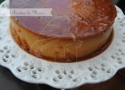 Flan de turrón