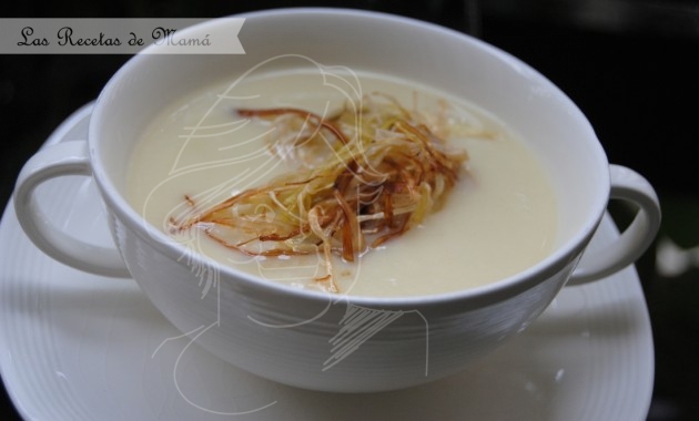 Crema de puerros