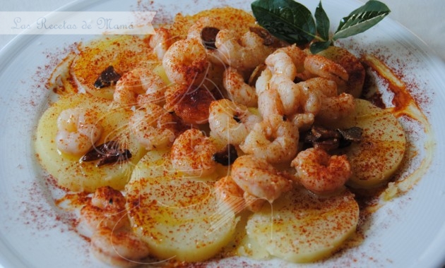 Gambas al pimentón
