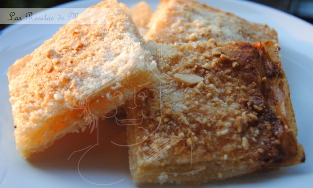 Cortadillos de pasta filo