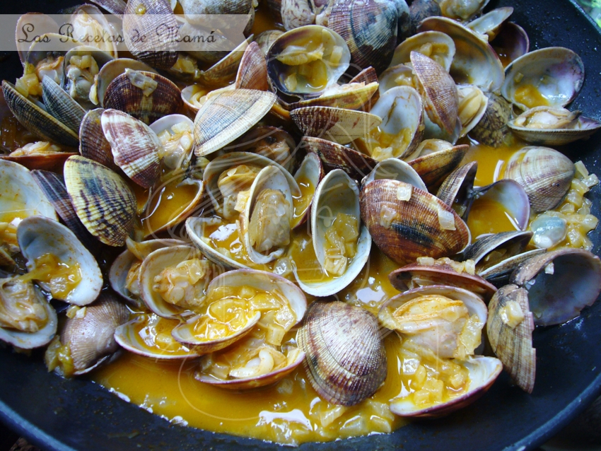 Video receta de almejas a la marinera