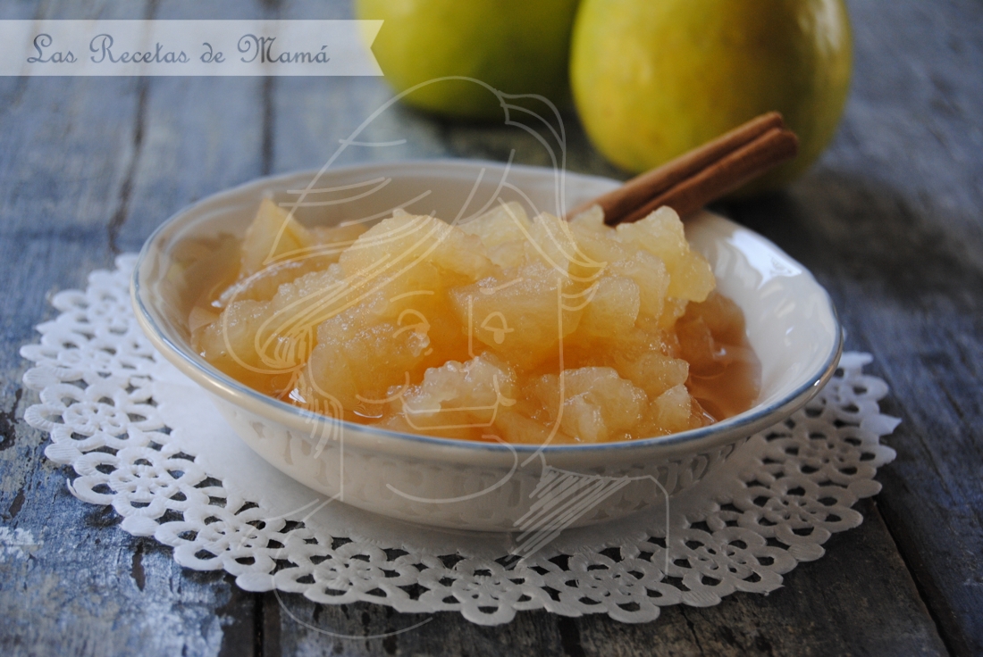 Compota de manzana