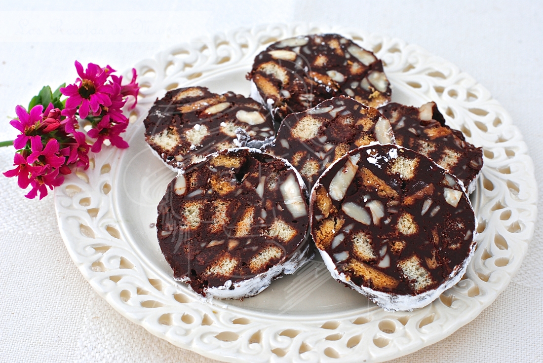 Video receta de salchichón de chocolate