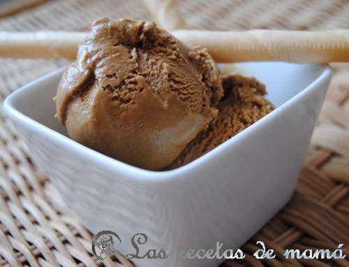 Helado de dulce de leche