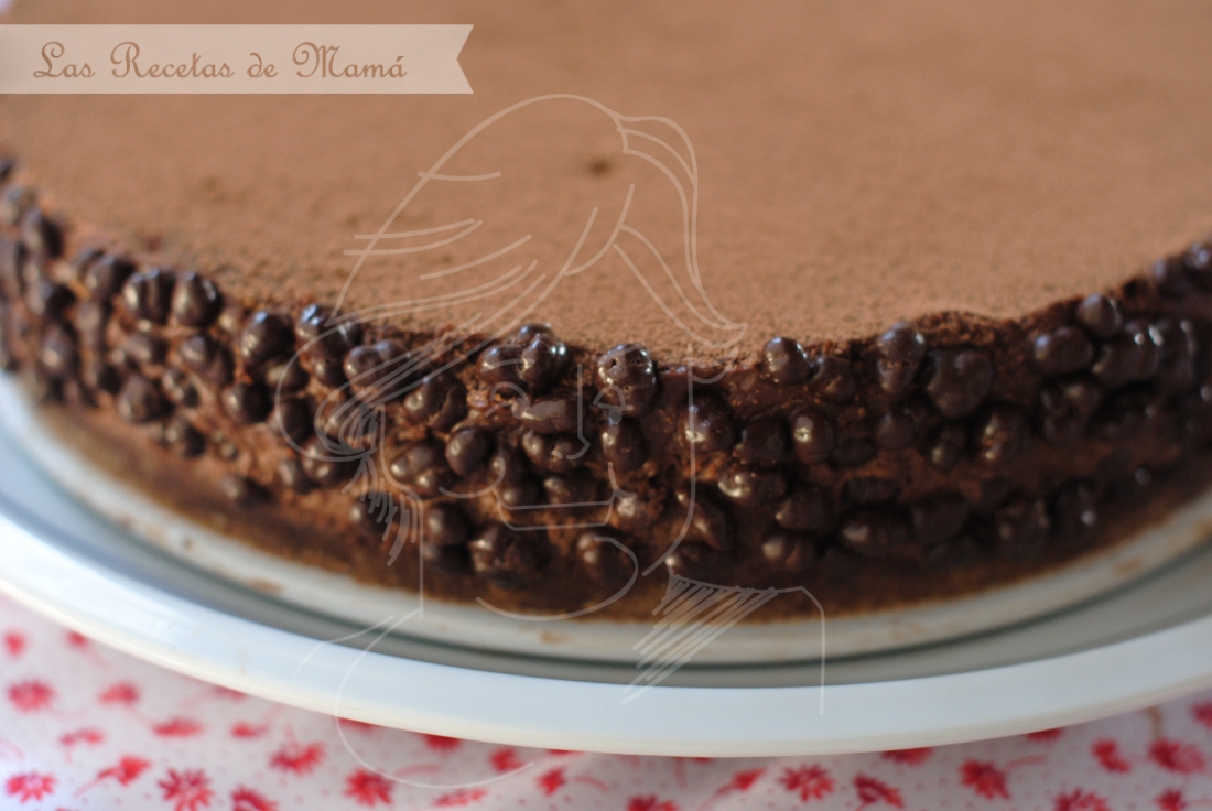 Tarta trufa de chocolate
