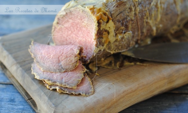 Rosbif a la mostaza