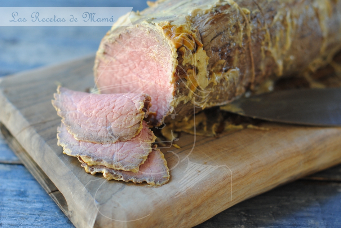 Rosbif a la mostaza