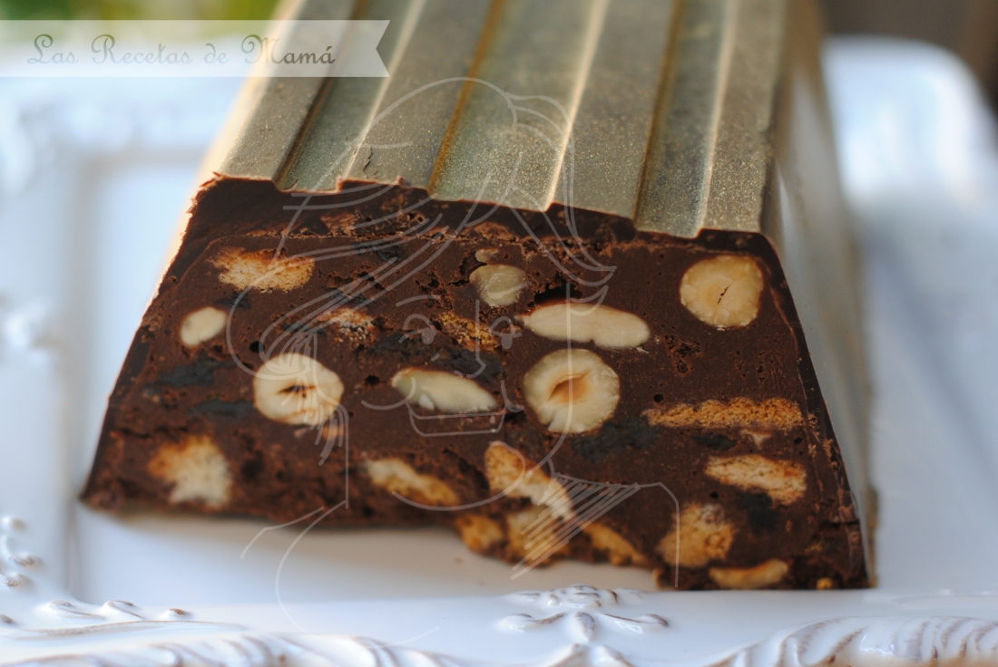 Turron de chocolate / lingote de oro: El corte | Las Recetas de Mamá