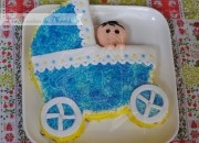 Tarta cochecito de bebé