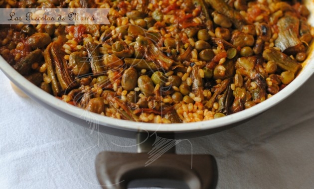 Arroz con verduras de primavera – Video Receta