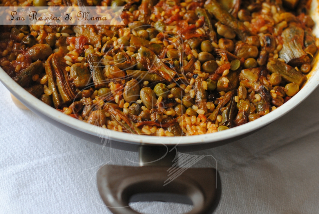 Arroz con verduras de primavera – Video Receta