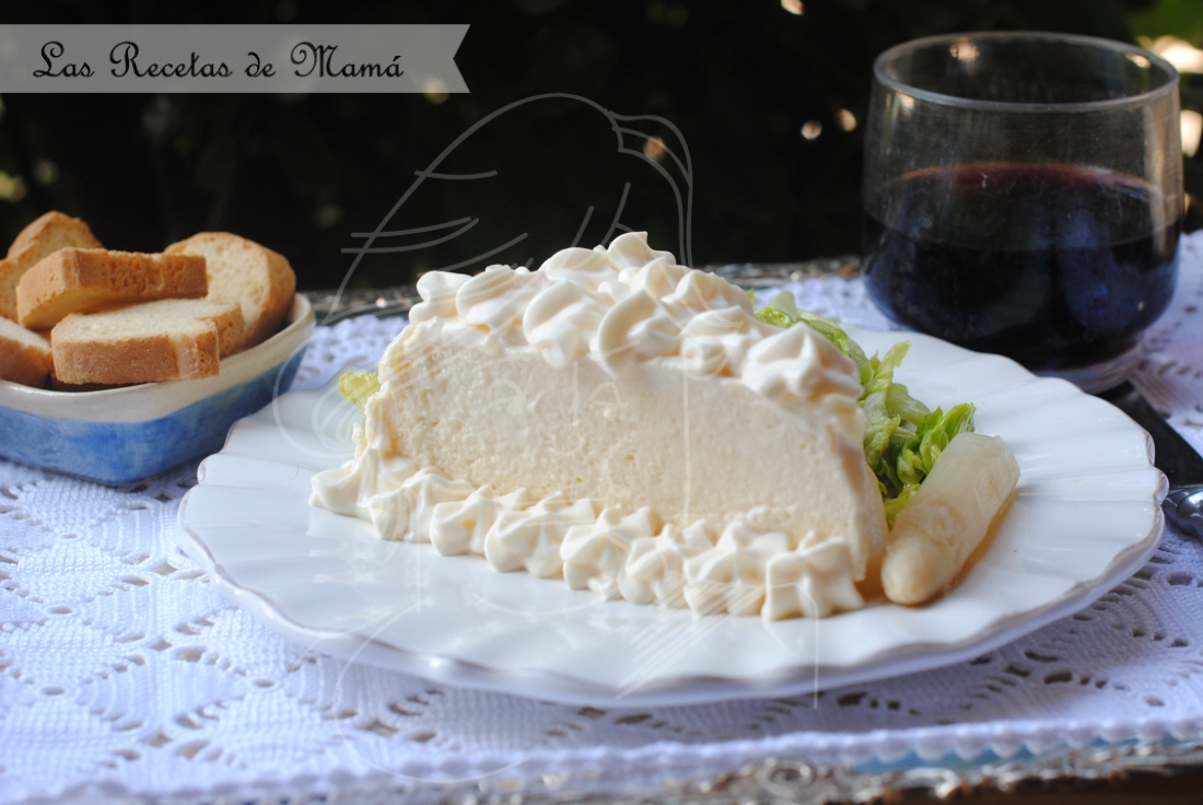 Mousse de espárragos
