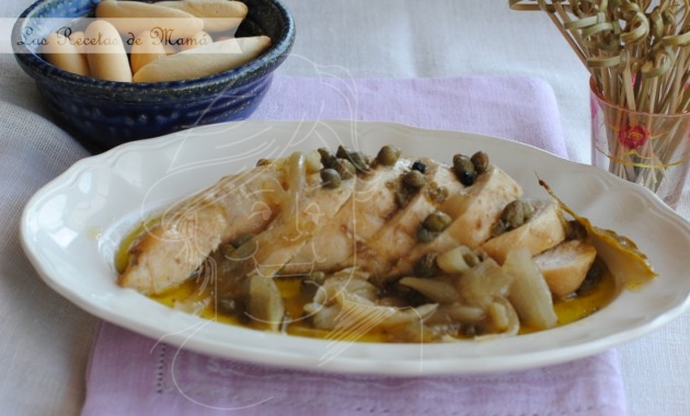 Pechugas en escabeche