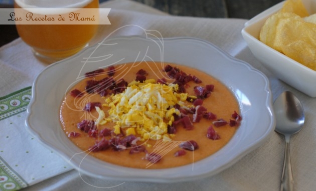 Salmorejo de manzana