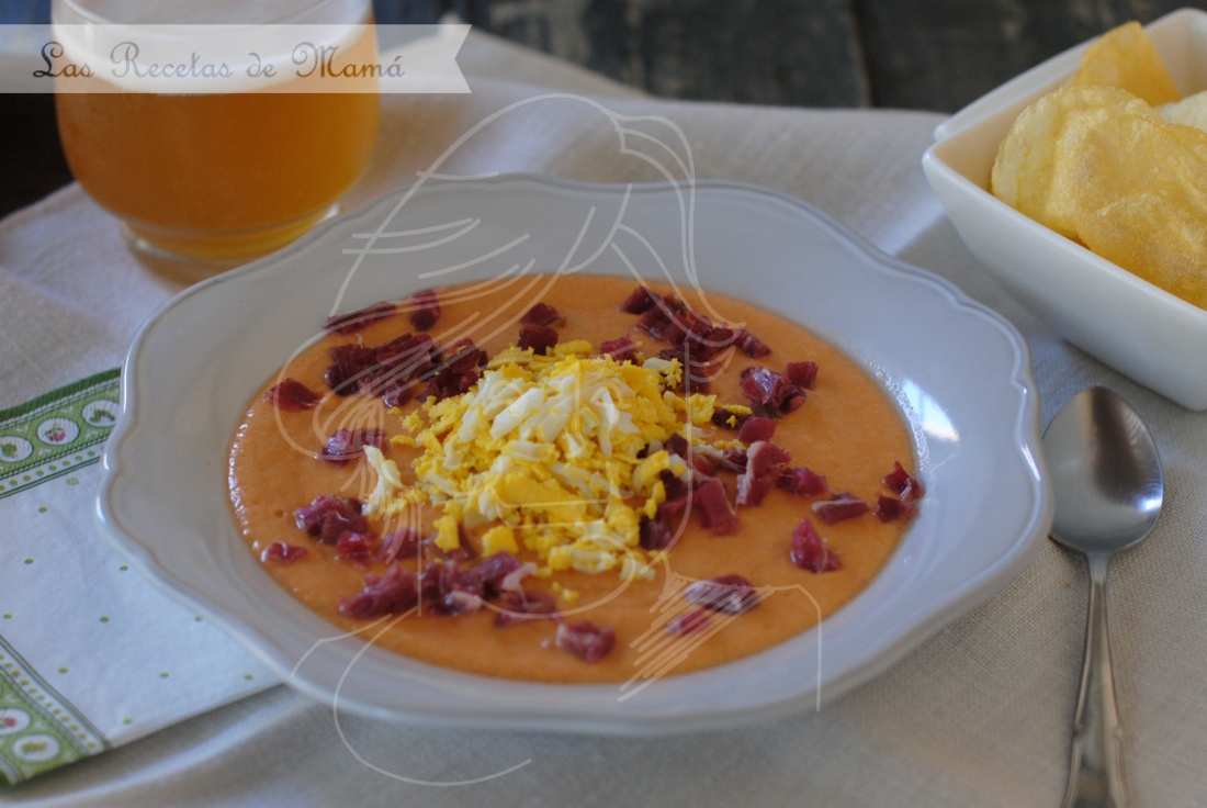 Salmorejo de manzana