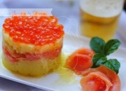Timbal de salmón