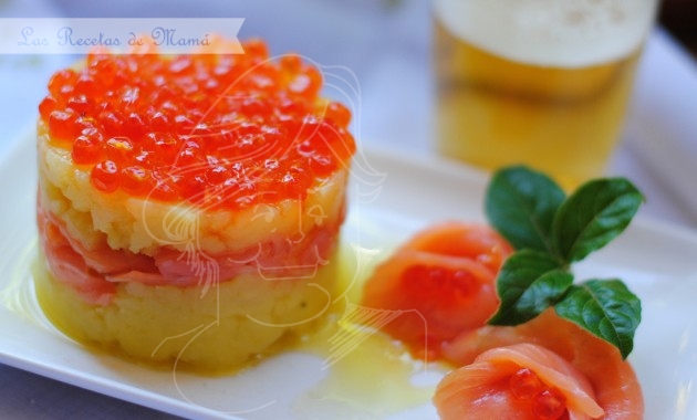 Timbal de salmón