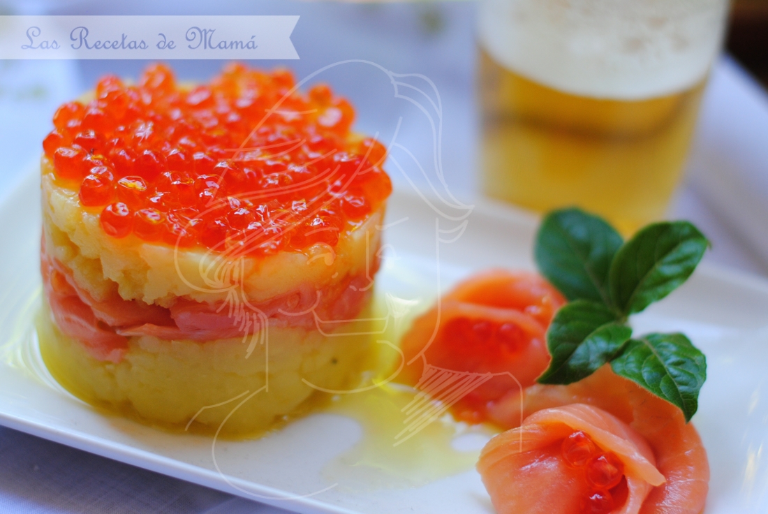 Timbal de salmón