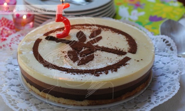 Tarta 3 chocolates apta para celíacos