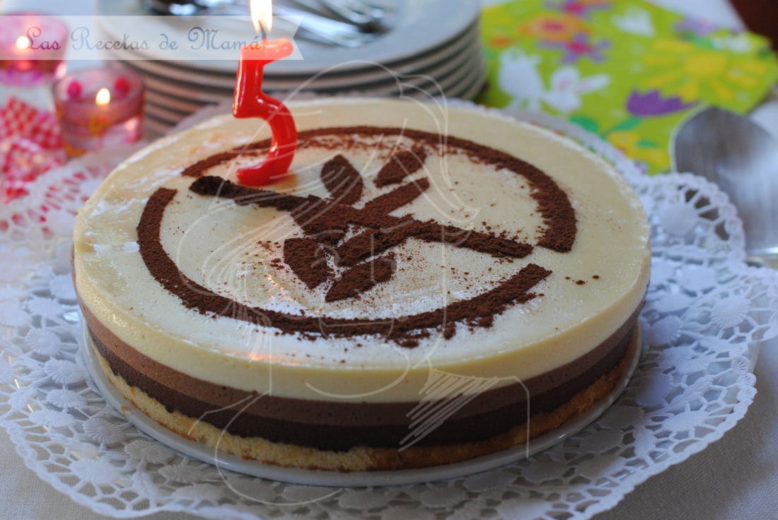 Tarta 3 chocolates apta para celíacos