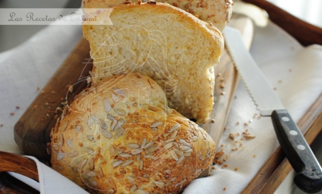 Pan de avena y calabaza con semillas