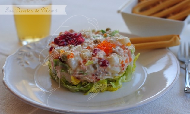 Ensaladilla de lujo