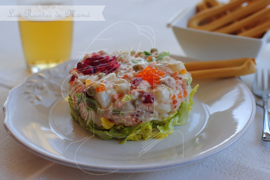 Ensaladilla de lujo