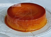 Flan casero de dulce de leche