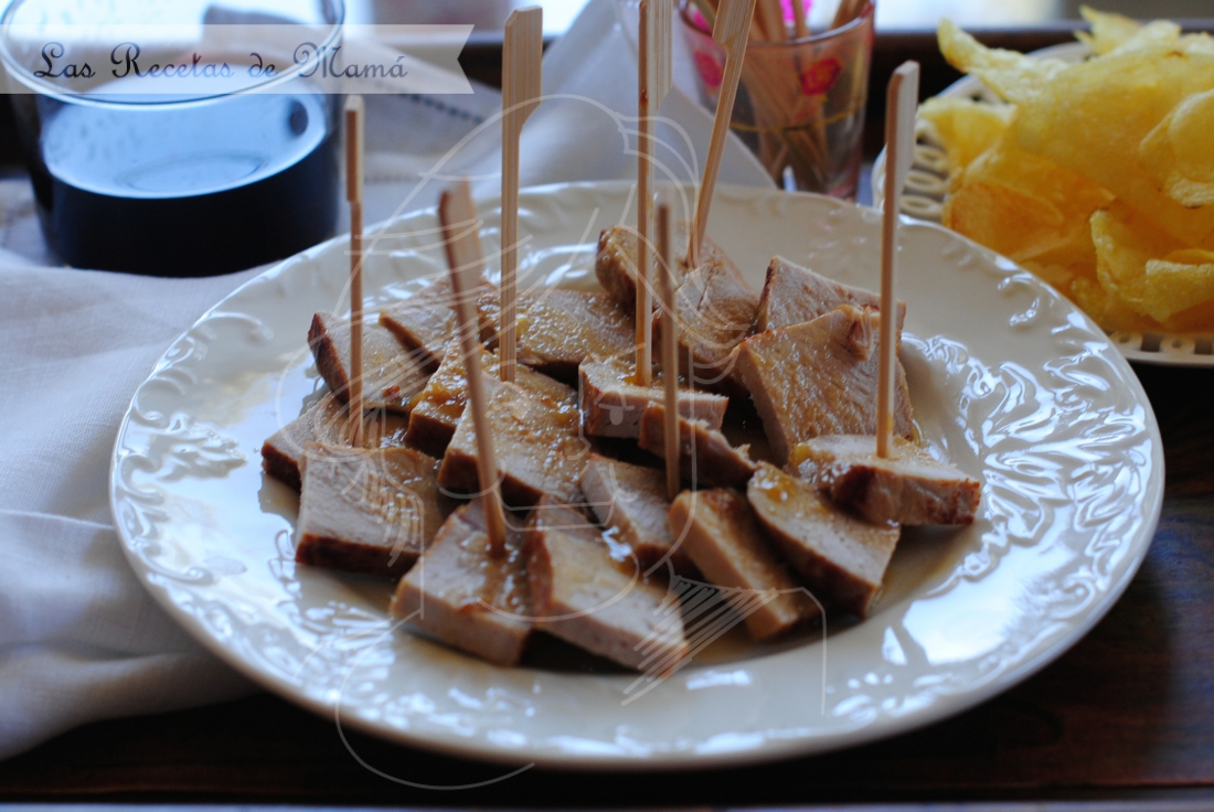 Lomo al ajillo. Video receta