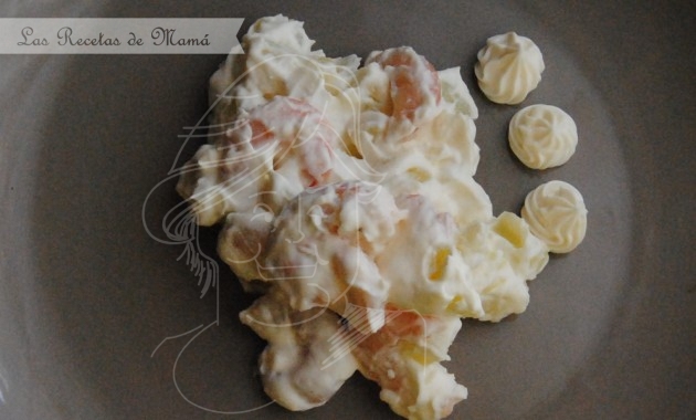 Ensaladilla de gambas