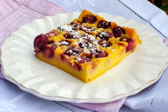 Clafoutis de cerezas